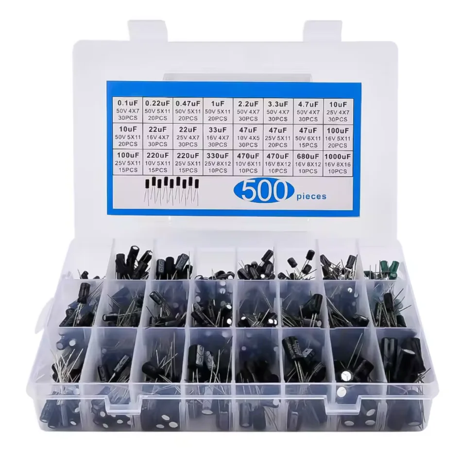 Kit de condensateurs électroly - Capacitor Kit Assortment avis et prix