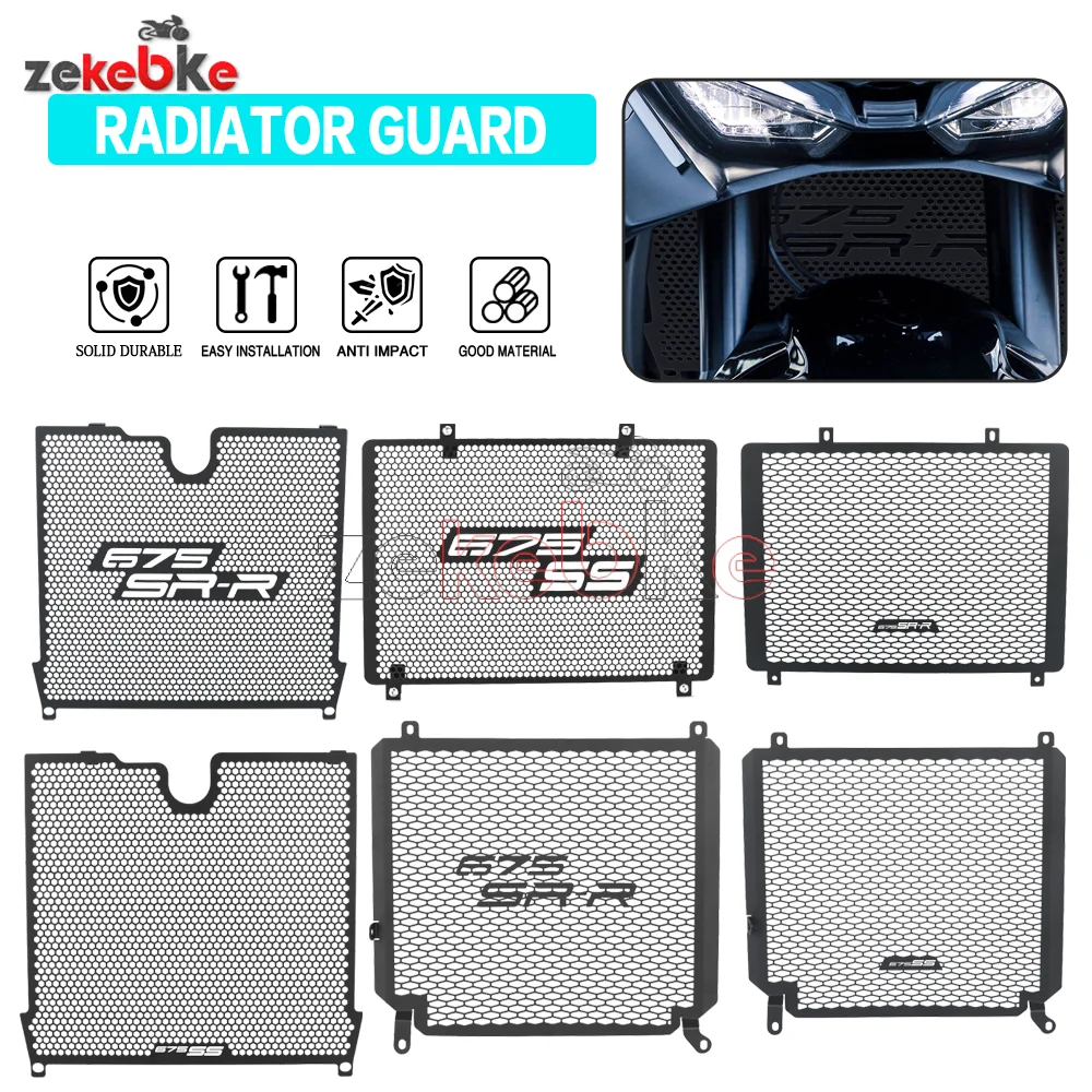 

675SR-R Motorcycle Radiator Cover Guard Protector Grill Protection FOR CFMOTO 675 SR-R 675SR 675SS 675 SS SRR 2024 2025 2026