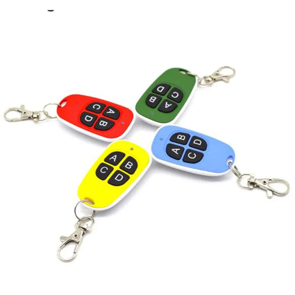 2024 New 433MHZ Copy Remote Control Garage Door Durable Remote Control With Emission LED And Low Battery Indicator