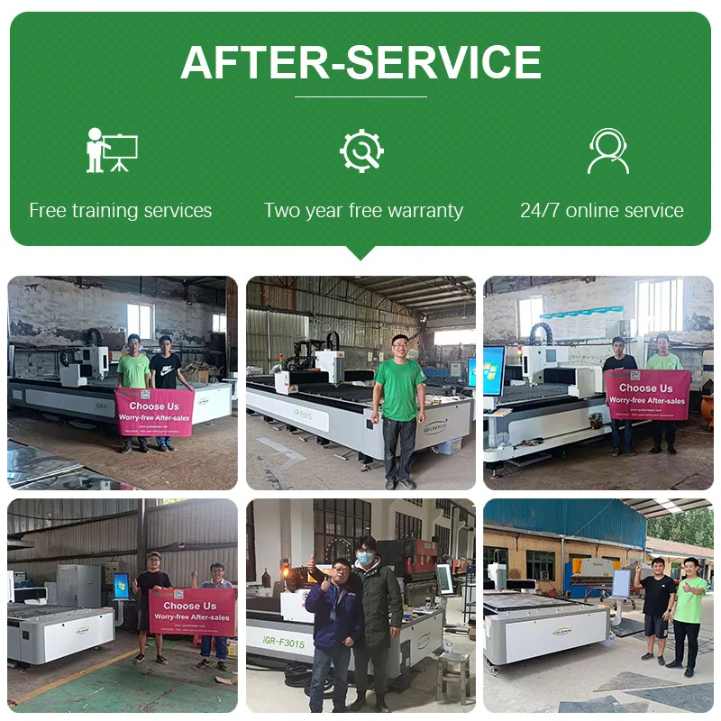 S 3000W Cnc Fiber Lasersnijmachine Plaatbuis Metaalsnijden Te Koop