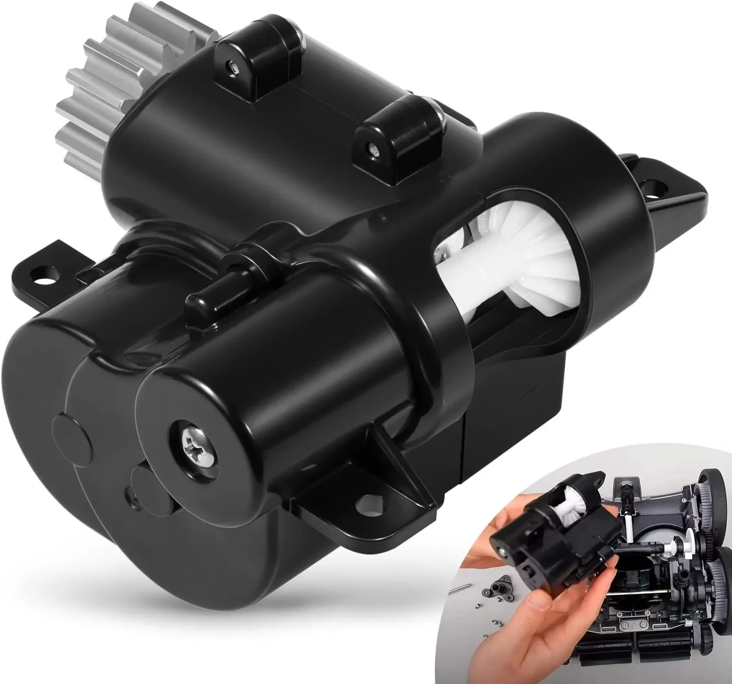 TML Black R0837300 Gearbox Assembly Fit for Polaris Quattro P40/Sport Pressure Side Automatic Pool Cleaner