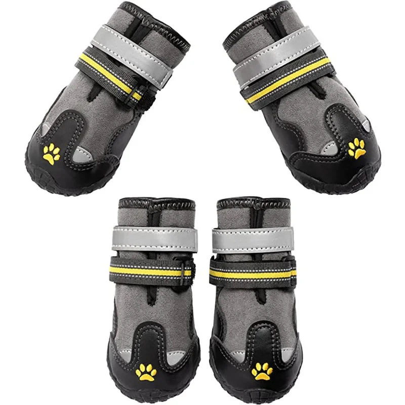 Big Dog Shoes Dog Four Pet Shoes Socks Small Large Dogs Are Dirty and Waterproof