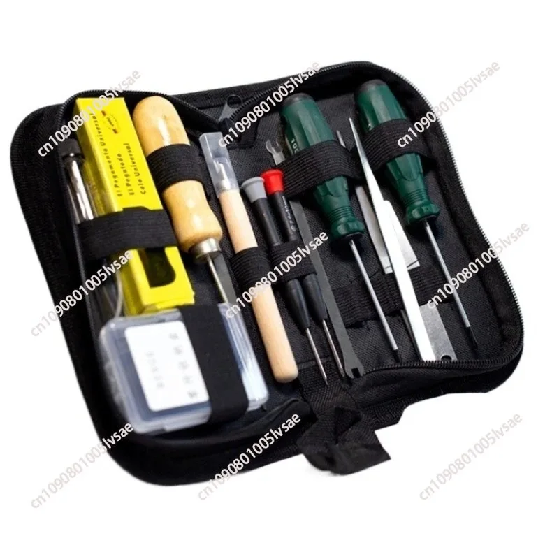 Harmonica Repair and Tuning Tool Kit, Chromatic Scale Polyphonic Repair, Disassembly and Cleaning Tools, Universal