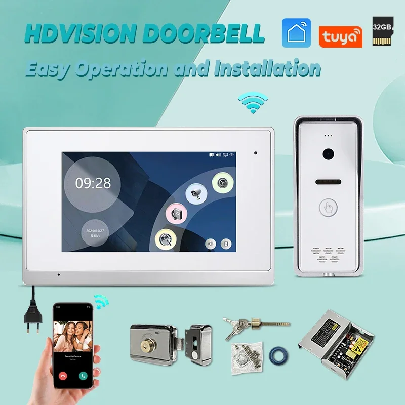 

Camera Wifi Battery Powered Night Vision Waterproof Ip65 best wireld poe outdoor visual intercom system