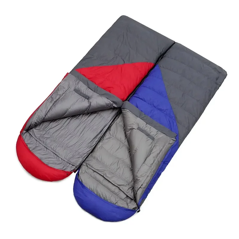 Black Adult Soft Portable Inflatable 210T Waterproof Sleeping Bag Thicken Cold-Proof Outdoor Camping Outing Strong Park