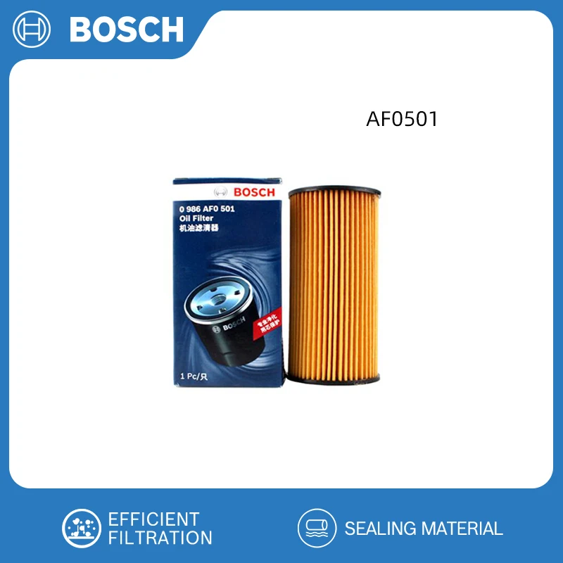 BOSCH AF0501 Oil Filter Fits Volkswagen Lamando Passat GOLF VII Beetle Audi A3 A4L Q5 SKODA SUPERB 06L115562A 06L115562