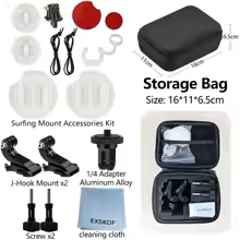 קיט תושבות מצלמת אקסטרים מקצועי לסקי, סנובורד וגלישה