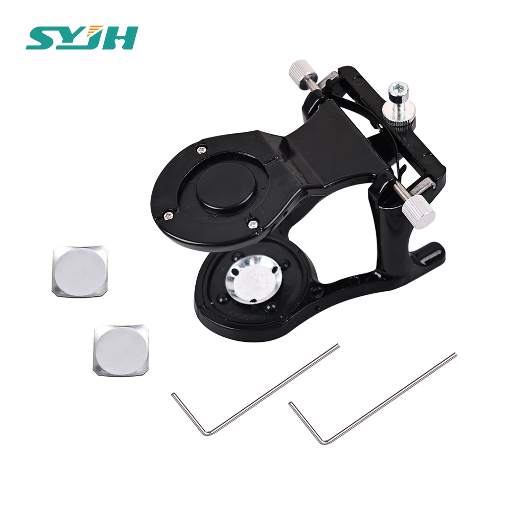 SYJH Dental Laboratory Articulator Magnetic Mounting Tool for Denture Pre-cast Dental Models Adjustable C Type Equipment