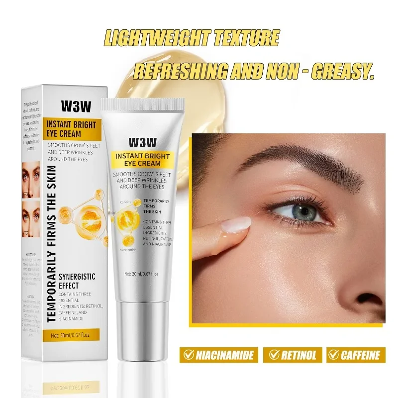 

Eye Care Retinol Cream Moisturize Repair Nourish Delicate Eye Skin Retinol Essence Daily Use