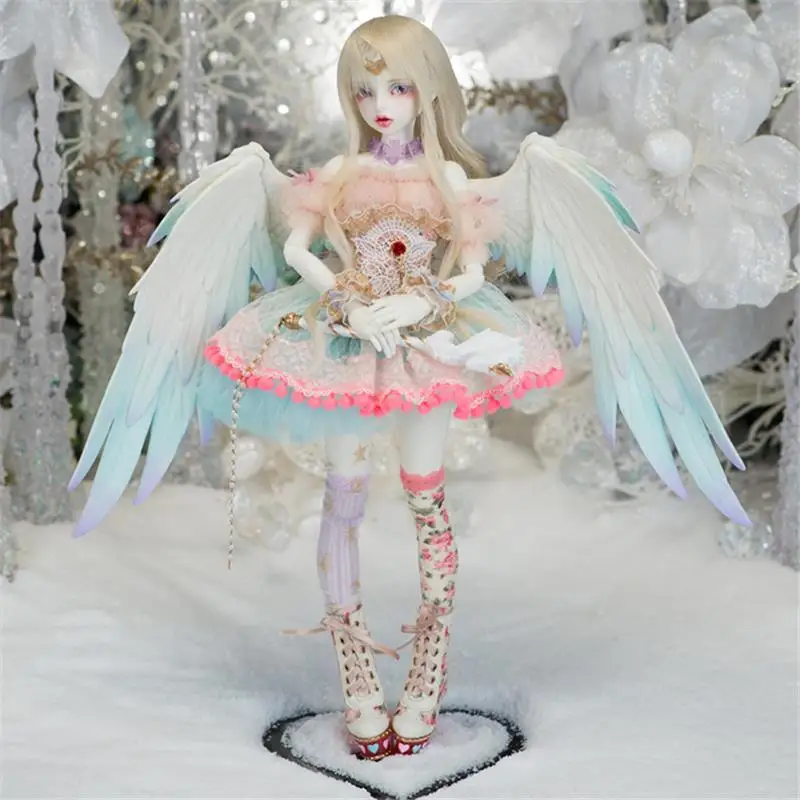 1/4 Bjd Doll Fantasy girl Lucy fullset Advanced Resin Movable Girl Heart Children Birthday Kawaii Gifts Xmas Gifts