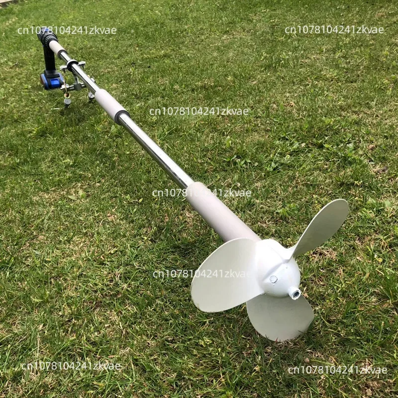 Boat paddle machine 1.2M Propeller outboard motor electric paddling inflatable boat motor handheld propeller kayak inflatable