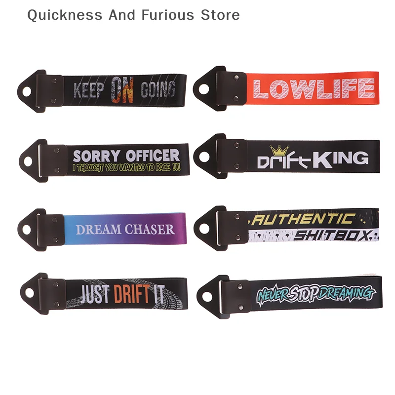 

1 шт., буксировочный ремень, автомобильный ремень для прицепа, фаркоп, нейлоновый автомобильный буксирный трос, крюк, передний бампер, декоративный буксирный крюк, тюнинговый шейтбокс