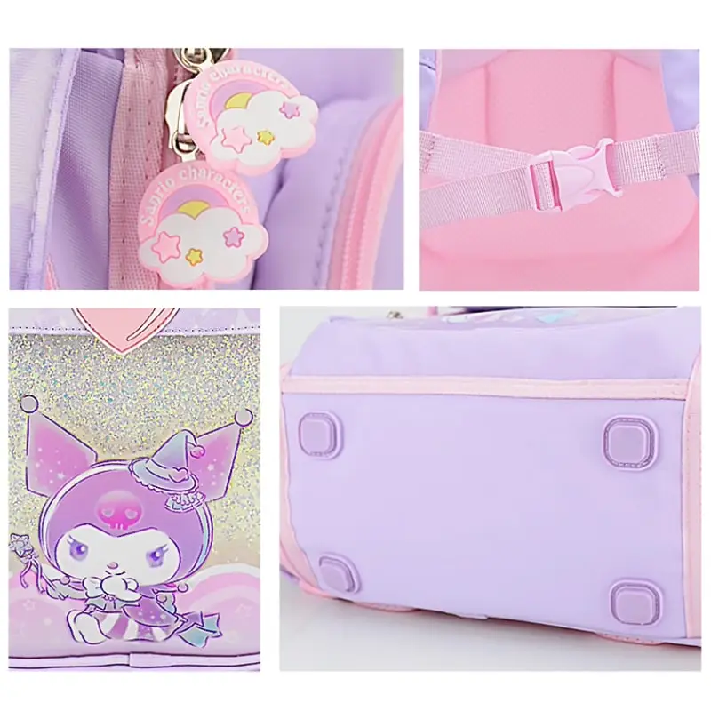 Sanrio Hello Kitty Pencil Case for Children、kuromi coccoroll Agu、アニメーションかわいい漫画、学校の子供用ステーショナリーオーガナイザーバッグ