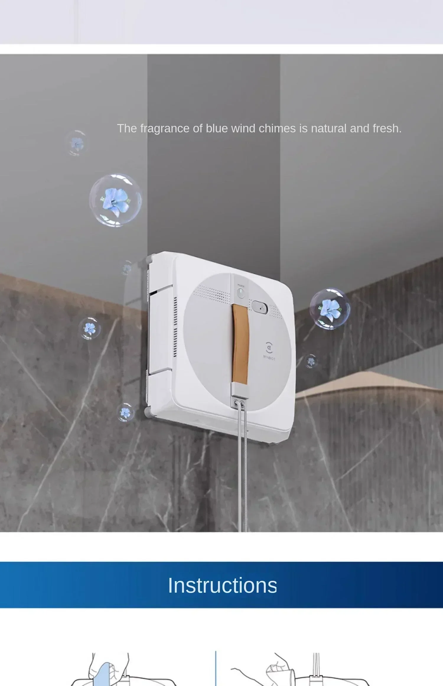 Оригинальное чистящее средство Hop ECOVACS WINBOT, совместимое со всеми моделями Winbot W2 OMNI/W2 PRO/W2 PRO OMNI/W1 PRO/WINBOT MINI, 230 мл