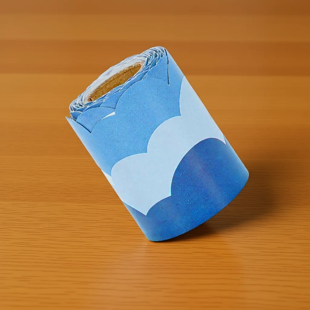 

Classroom Blackboard Border Sticker Roll Cloud Shaped Bulletin Board Trim Chalkboard Decorative Border Sticker