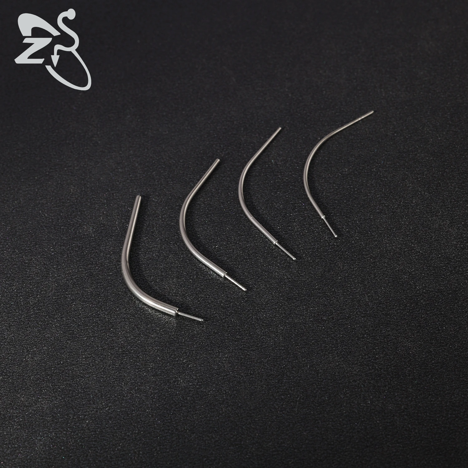 ZS 1 PC 14G/16G/18G/20G Stainless Steel Piercing Men Taper Puncture Insertion Pin Internal Thread Threadless Piercings Tool Kits