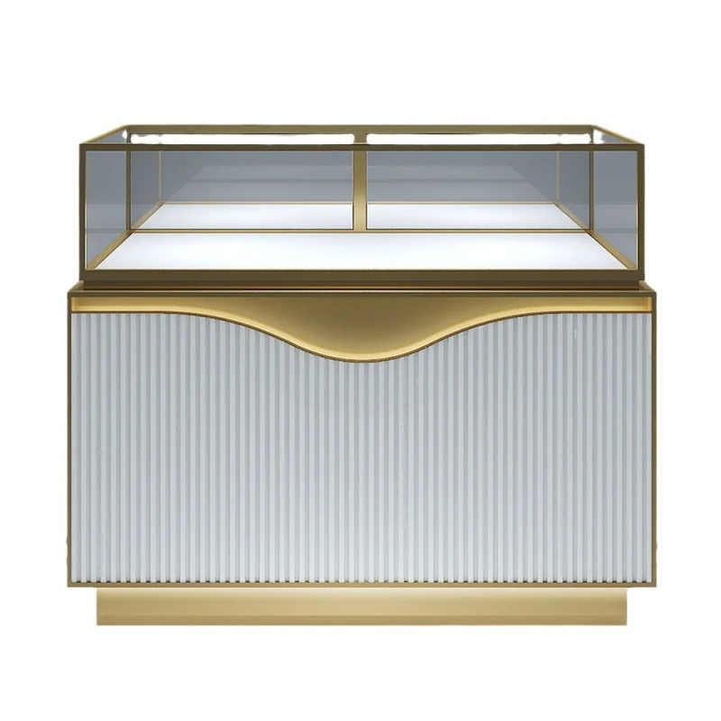 ปรับแต่ง. ตู้โชว์เครื่องประดับ ตู้โชว์เครื่องประดับ ตู้โชว์เครื่องประดับ ทําจากกระจก นาฬิกา ตู้แว่นตา หยก High-End G