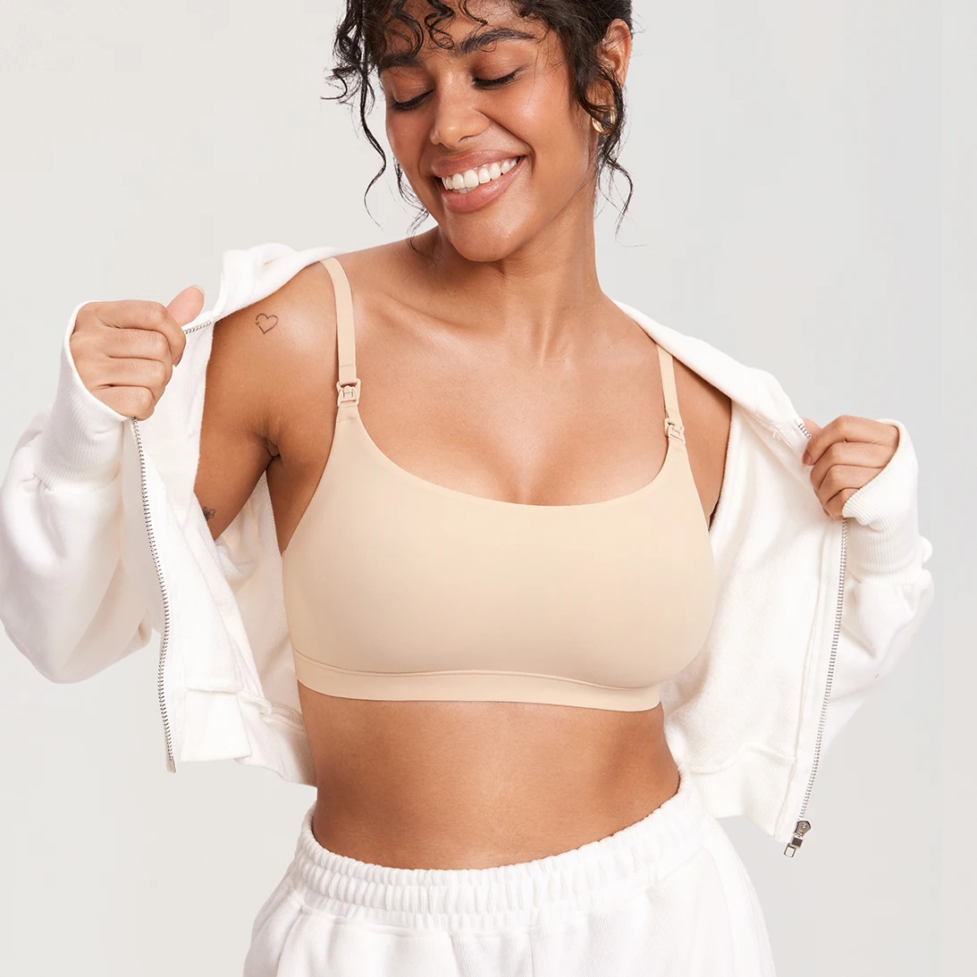 Sutiã de enfermagem invisível feminino sem costura sutiãs de enfermagem sem fio suporte bralettes de maternidade para amamentação não acolchoado plus size