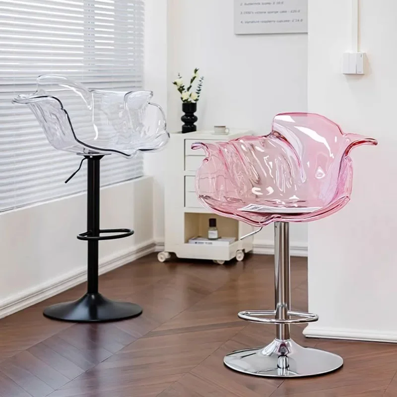 

Beauty Trendy Bar Chair Aesthetic Elegant Design Adjustable Bar Chair Premium Classic Tabourets De Bar Modern Furniture