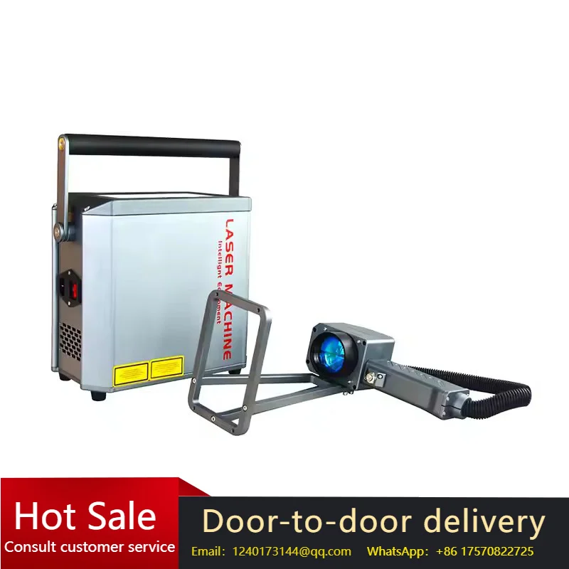 

20W Handheld Fiber Laser Marking Machine, Portable Laser Engraving Machine, Logo Printer