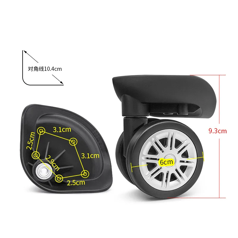 Suitable for LuggageWheel Accessories Universal Wheel Trolley Case Suitcase Accessories G-26, Universal Wheel
