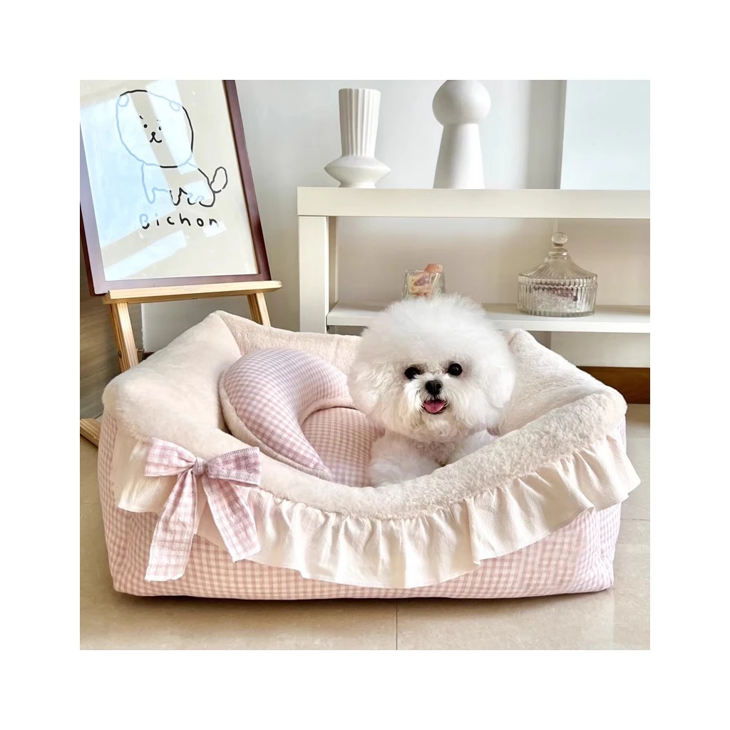 

Factory Direct China Comfortable Dog Bed All Seasons Removable CoverSoft Cushion Ultimate Rest Warm Dog Bed