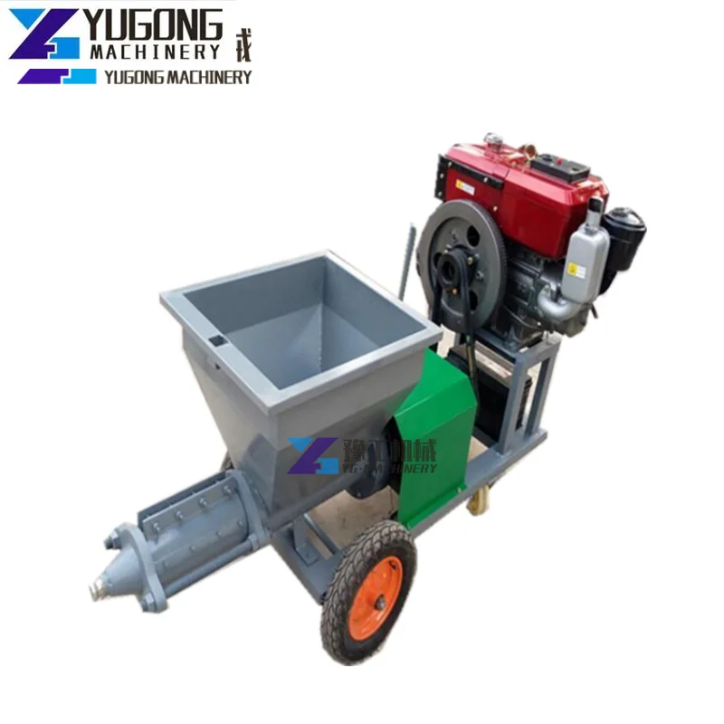 Hot Sale Upgrade Mortar Cement Spraying Machine Cement Wall Plastering Machine Plaster Mortar Spray Plaster Machine