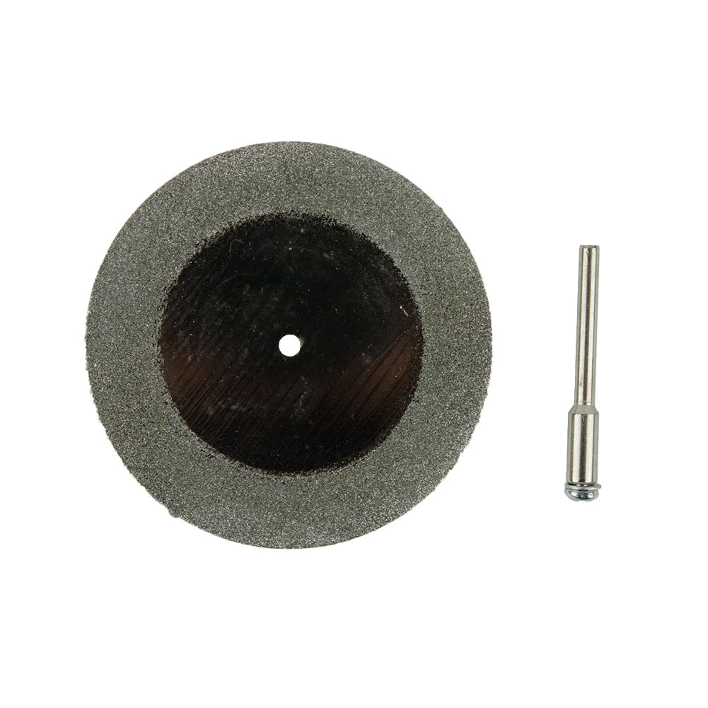 Mata Gerinda berlian Mini 40mm 50mm 60mm, pisau gergaji bundar kering/basah logam cakram pemotong kayu untuk memotong permata giok berlian