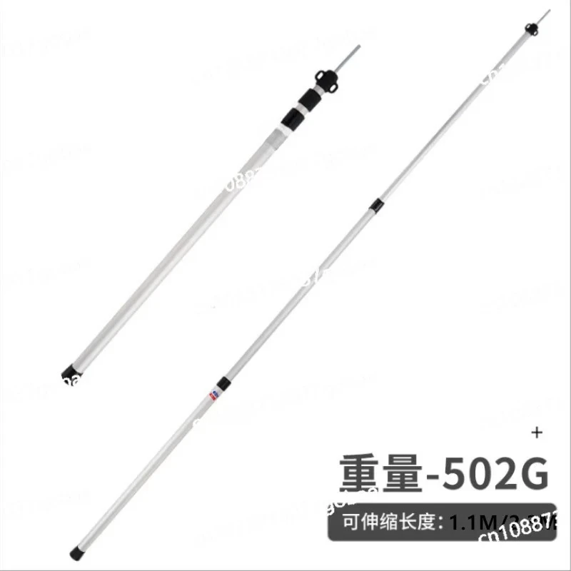 

Outdoor Aluminum Alloy Canopy Pole Tent Front Door Support Pole Aluminum poles Adjustable Telescopic Bracket Three Sections