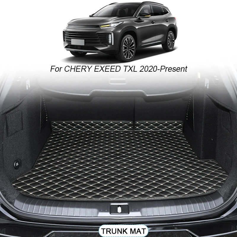 

For CHERY EXEED TXL 2020-2025 Custom Car Styling Trunk Main Mat Waterproof Anti Scratch Non-slip Protect Cover Auto Accessory