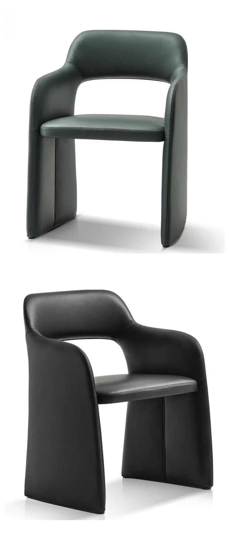 Moderne luxe oranje fluwelen restaurantfauteuil Villa hoge rugleuning casual accentstoel