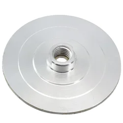 1Pc Diamond Polishing Pad 3/4inch Backer Pad Aluminum Base Backing Holder M14 M10 M16 Thread Connector Rod For Polisher Tools