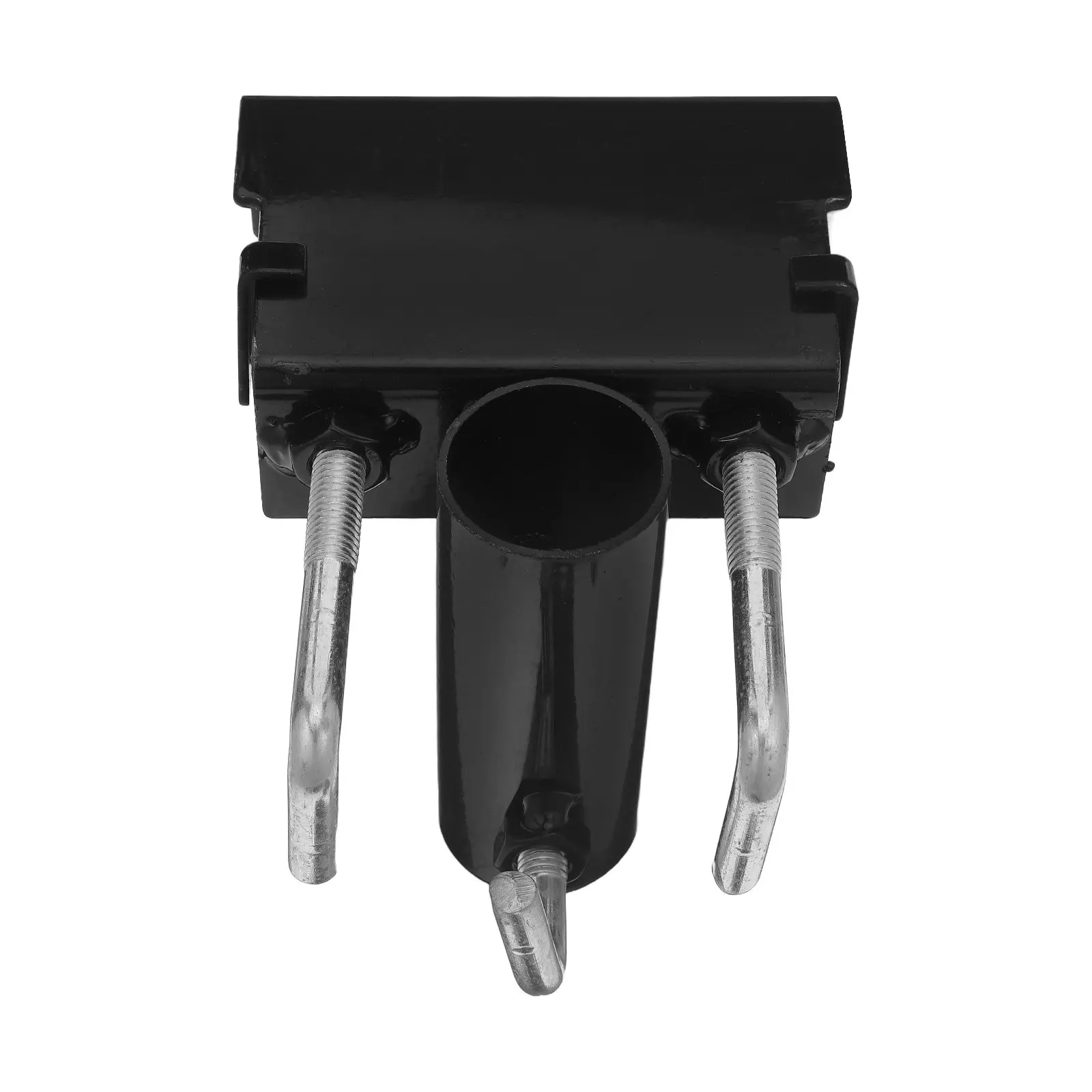Support de fixation robuste en métal pour parasol, compatible avec un poteau de 40 mm, réglable de 25 à 65 mm, pour stabilisateur de parasol extérieur sur table ou banc