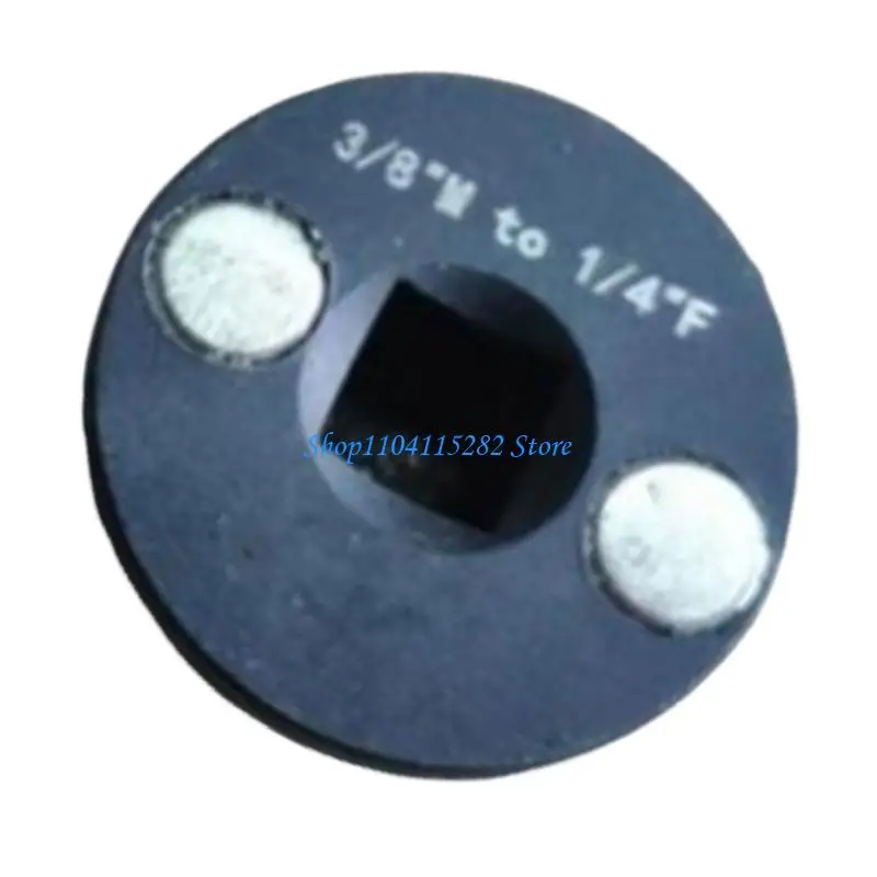 

1/4inch to 3/8inch Corrosion Resistant Round Bearing Socket Adapter Reduced Drive Force Retention Engine Component