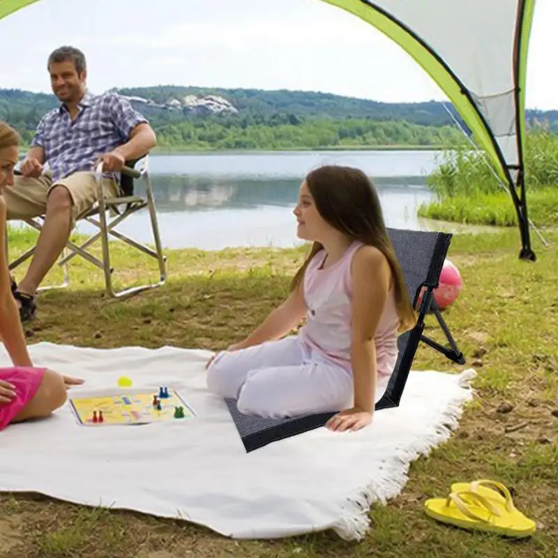 

Beach Mat Lounge Chair Breathable Chair Cushion Padded Seat Bleacher Cushion Camping Chairs For Barbecues Garden Parties
