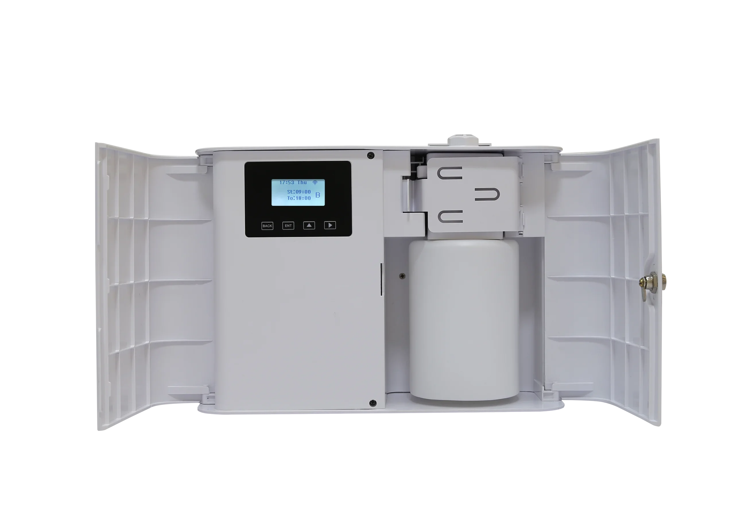 Ouwave Custom Logo Smart Timer Bluetooth Control Aromatic Automatic Mist Nebulizer Oil Wall Mounted Scent Diffuser For Toilet