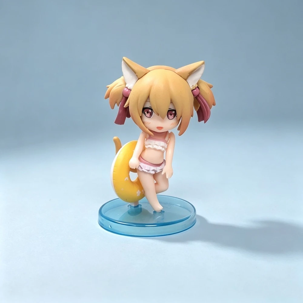 5-7cm Anime Sword Art Online Figure Lisbeth/Asuna/Leafa/Silica Action Figures PVC Desktop Ornamen Model Collection Toys Gifts view 6
