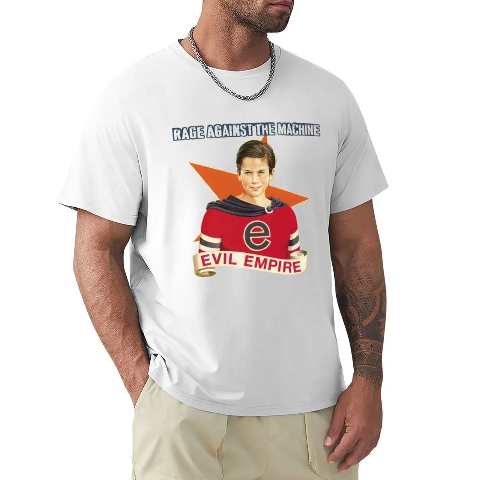 Evil Empire T-Shirt vintage anime clothes graphic shirts cotton graphic tees compression shirt men