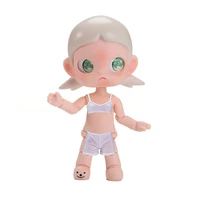 7.8 Inch Dolls Kawaii Items Joints Movable Female Figure Doll Body Head For Doll Fast Shipping Birthday Present DIY Play Toy