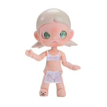 7.8 Inch Dolls Kawaii Items Joints Movable Female Figure Doll Body Head For Doll Fast Shipping Birthday Present DIY Play Toy