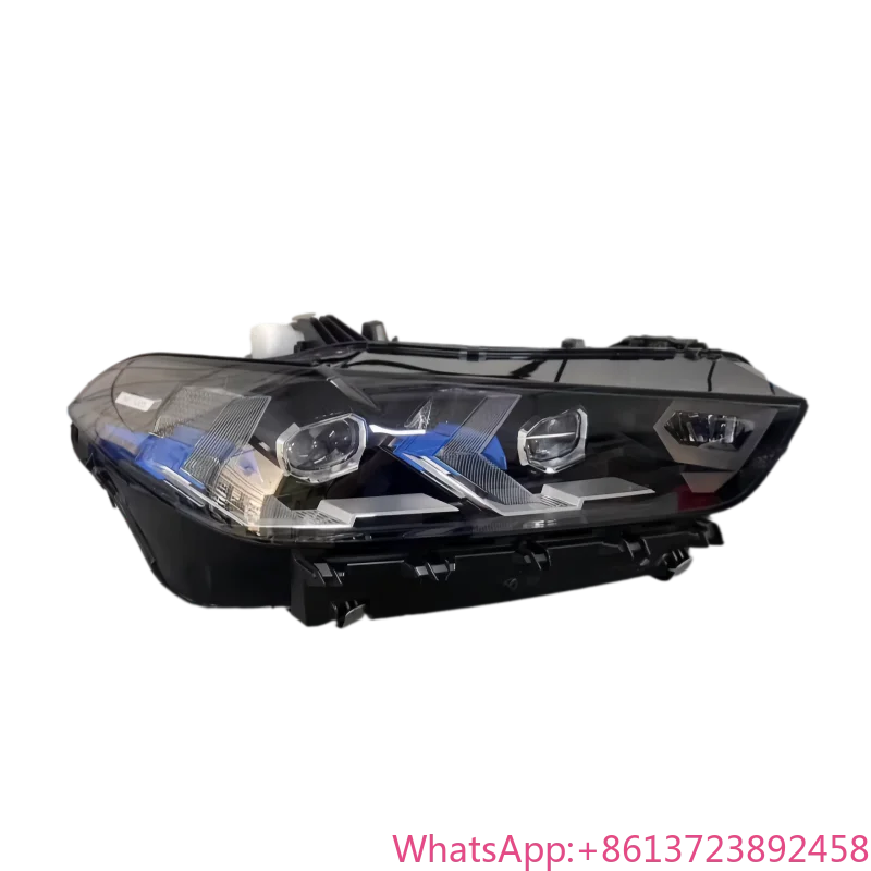 High Quality for X5 X6 G18 G05 G06 LCI X5M X6M F96 2023-2025 Adaptive Laser LED Headlight Plug & Play 6000K
