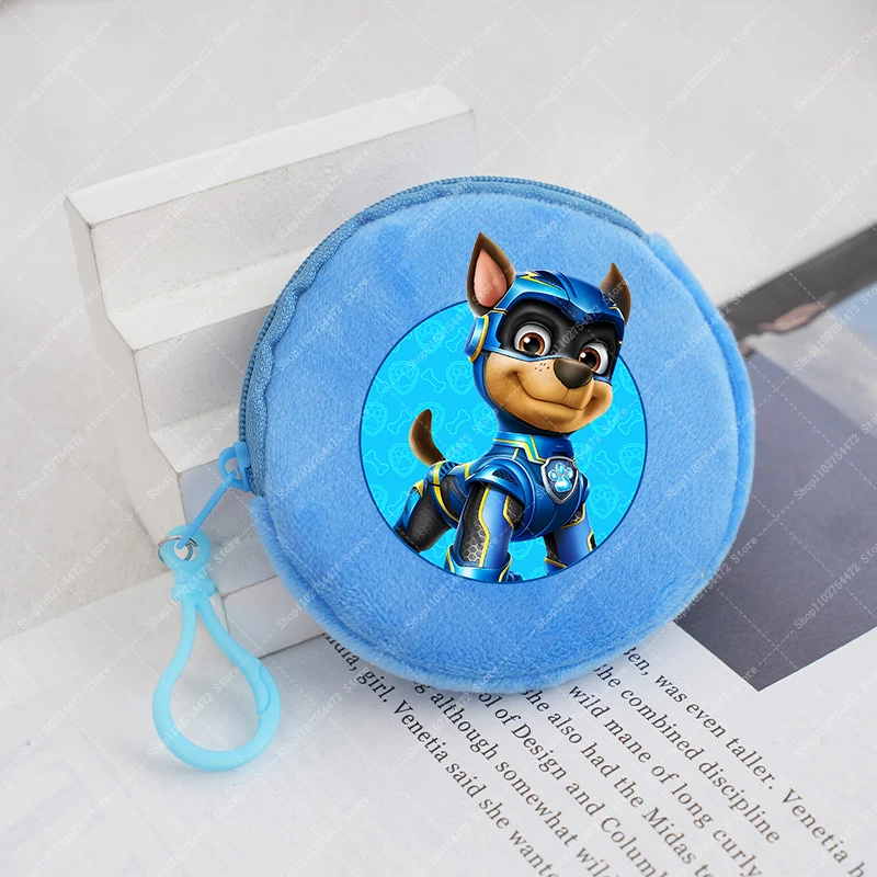 PAW Patrols Kids Anime Cute Coin Purse Children Cartoon Plush Wallet Boy Fashion Printed Money Bag Girl Casual Handbag Gift 2025