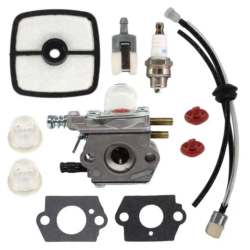 Carburetor for Echo HC1500 Hedge Trimmer 12520005962 for Zama C1U-K51 C1U-K52 ECHO-SRM2100-GT2000-GT2100-PAS2000 Fuel Line Kit