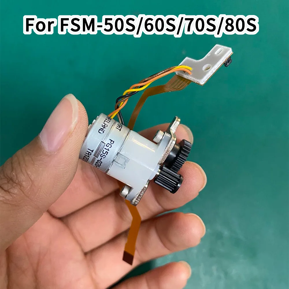 For FSM-50S/60S/70S/80S Fiber Fusion Splicer Gear With Motors With Cable  Welding Machine Heat Motor Sensor Cable