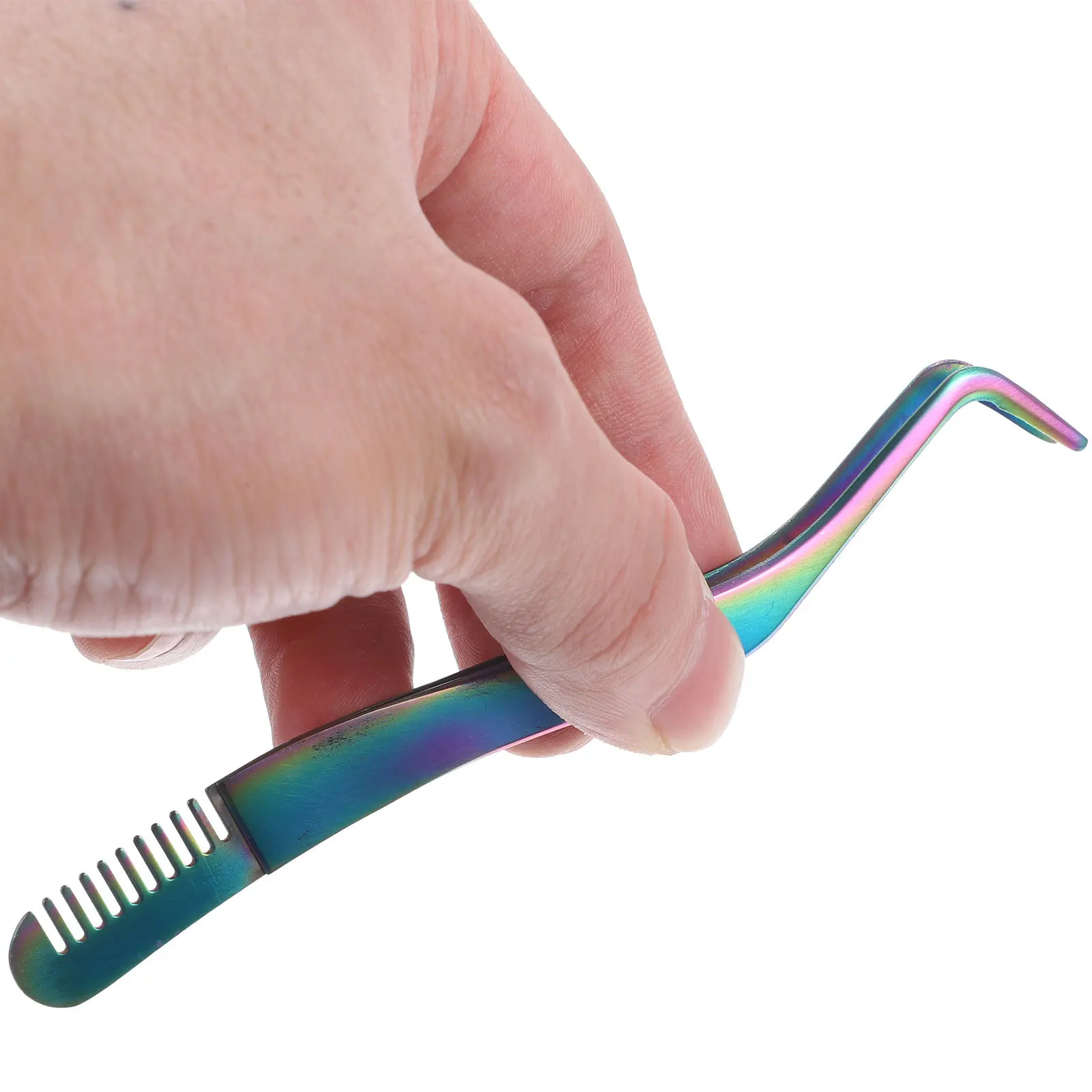 Pincet Wimper voor wimperclusters Wimpers Verlenging Extensions Kam Applicator Tool