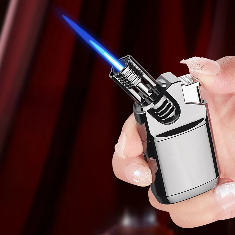 

Высококачественный локоть, прямой надувной ветрозащитный фонарик, зажигалка, металлический мини-распылитель, воспламенитель для сигар, гаджеты для мужчин, подарки