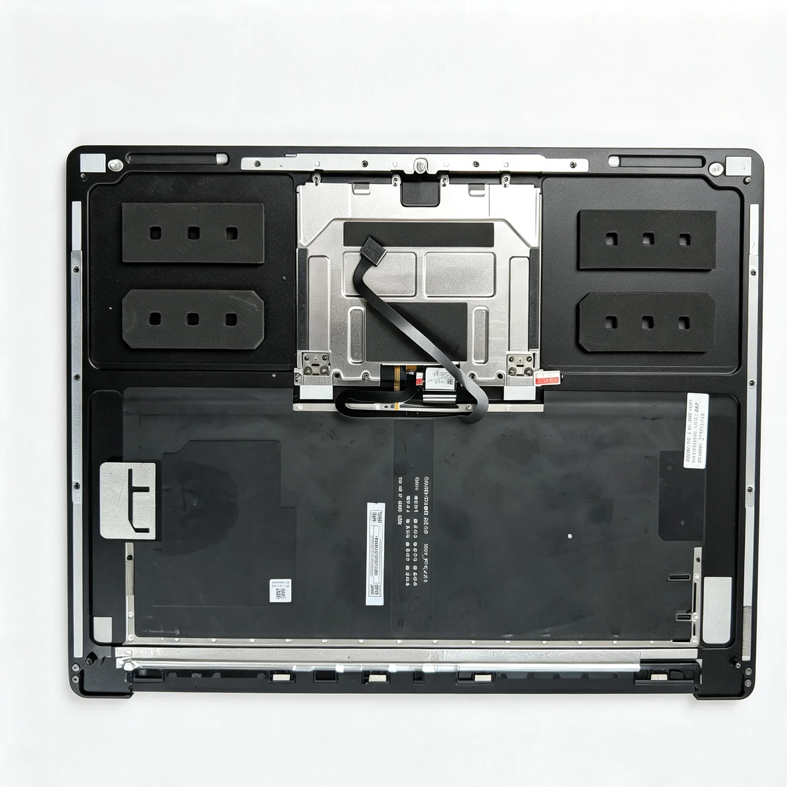 Сборка подставки для рук с клавиатурой и тачпадом для ноутбука Microsoft Surface Laptop 6 15 дюймов (модель: 2035) Запасная часть для ноутбука