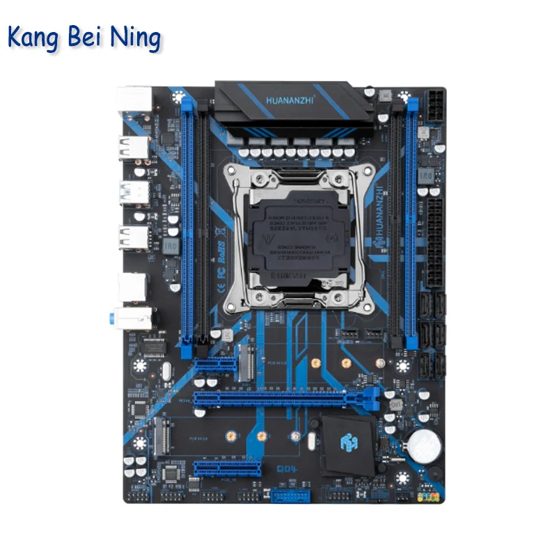 HUANANZHI QD4 X99 Motherboard set with combo kit XEON LGA2011-3 Desktop Memory NVME USB 3.0