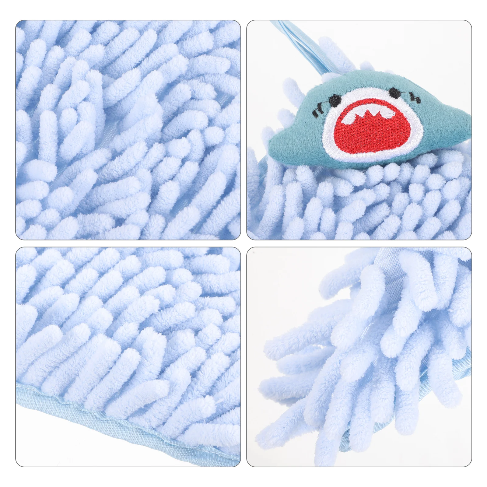 Small Hand Towels for Kitchen Chenille Water Absorbing Absorbent Fuzzy Bathroom