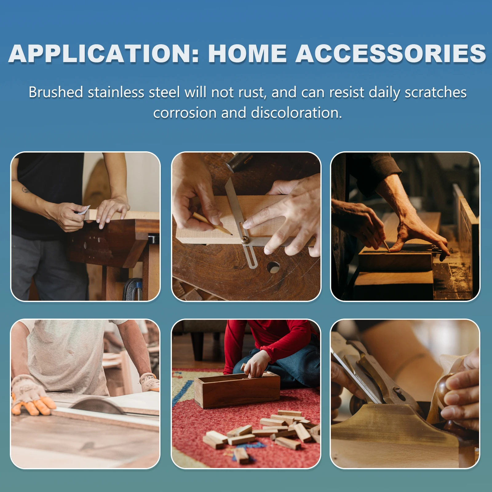 

L-образные мебельные кронштейны из нержавеющей стали 75x17x1 8 мм многоразовые соединительные листы с гладкой поверхностью, шкафы, книжные полки